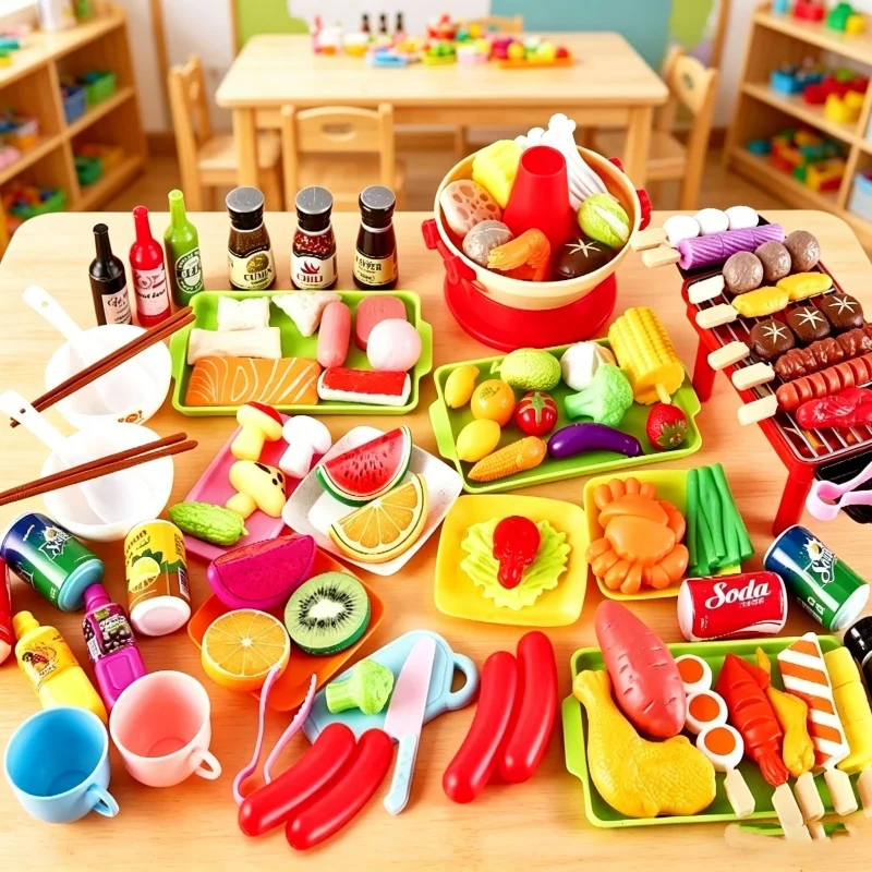 Kitchen Appliances Kids - Children Educational Kitchen Play Set Simulation