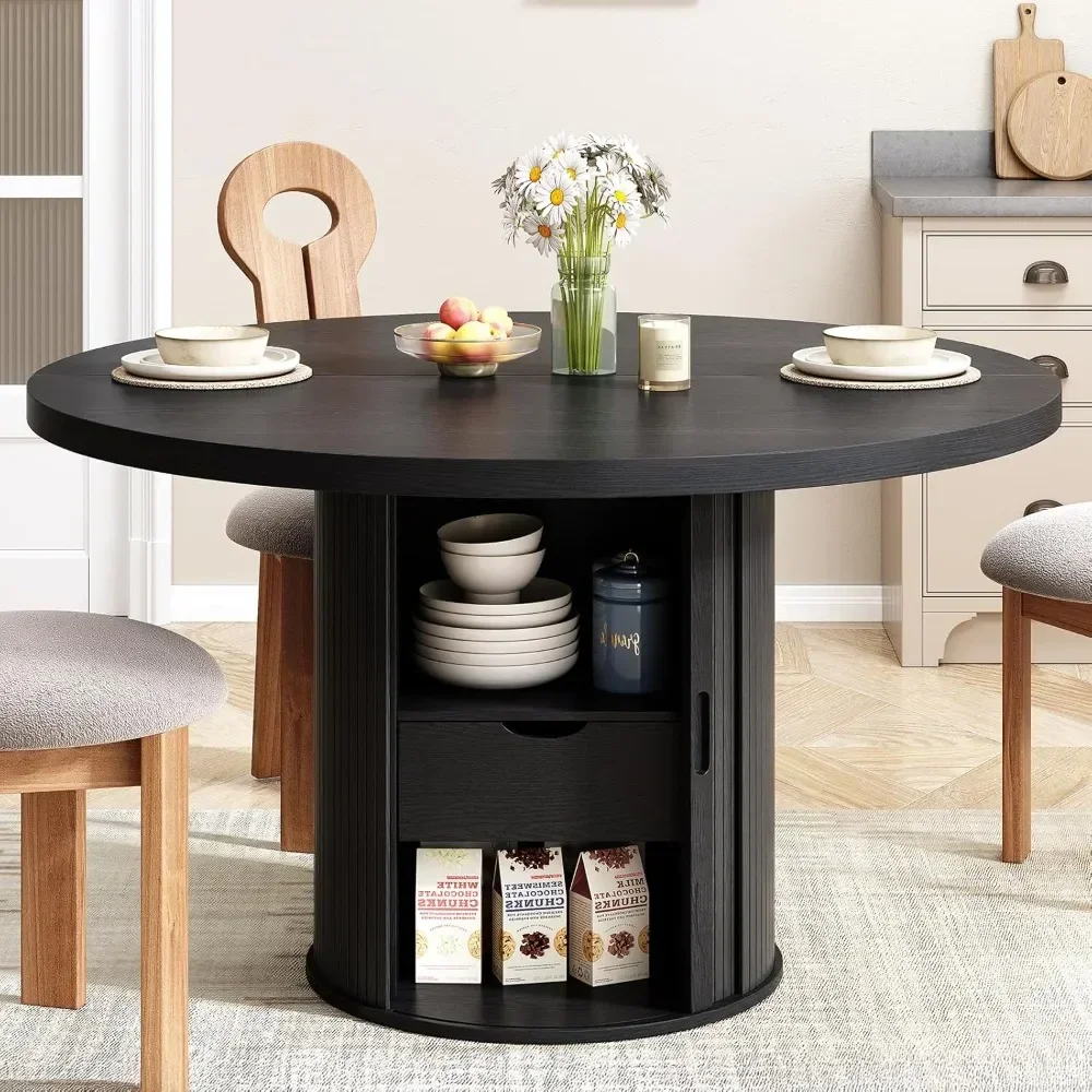 Kitchen Appliances Table - 47 inch round dining table for