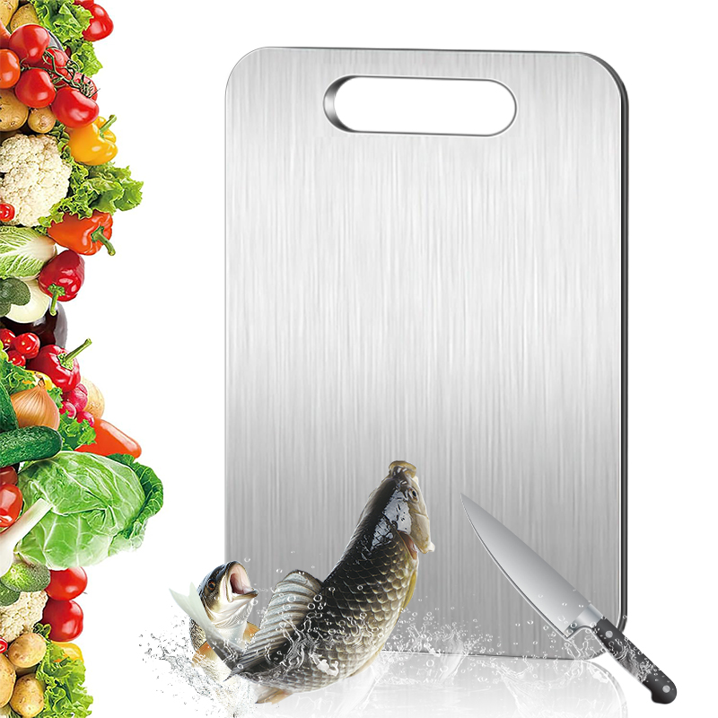 Kitchen Appliances Cooking - 1pc Stainless Steel Cutting Board—an Essential
