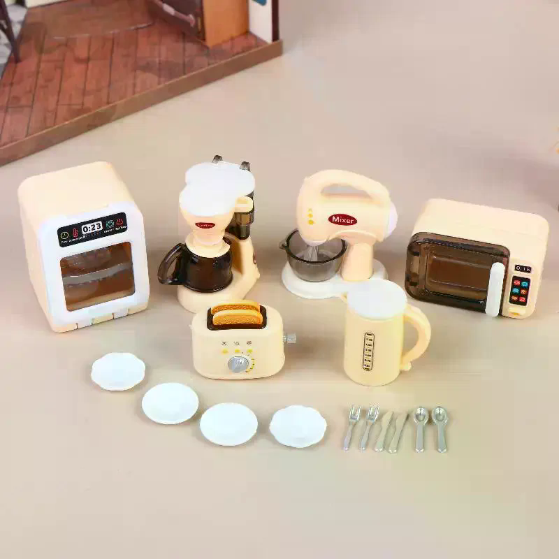 1 Set 1 12 Dollhouse Appliance - Kitchen Appliances Kids reseña y precio