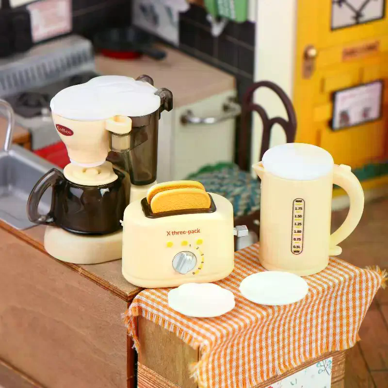 1 Set 1 12 Dollhouse Appliance - Kitchen Appliances Kids reseña y precio