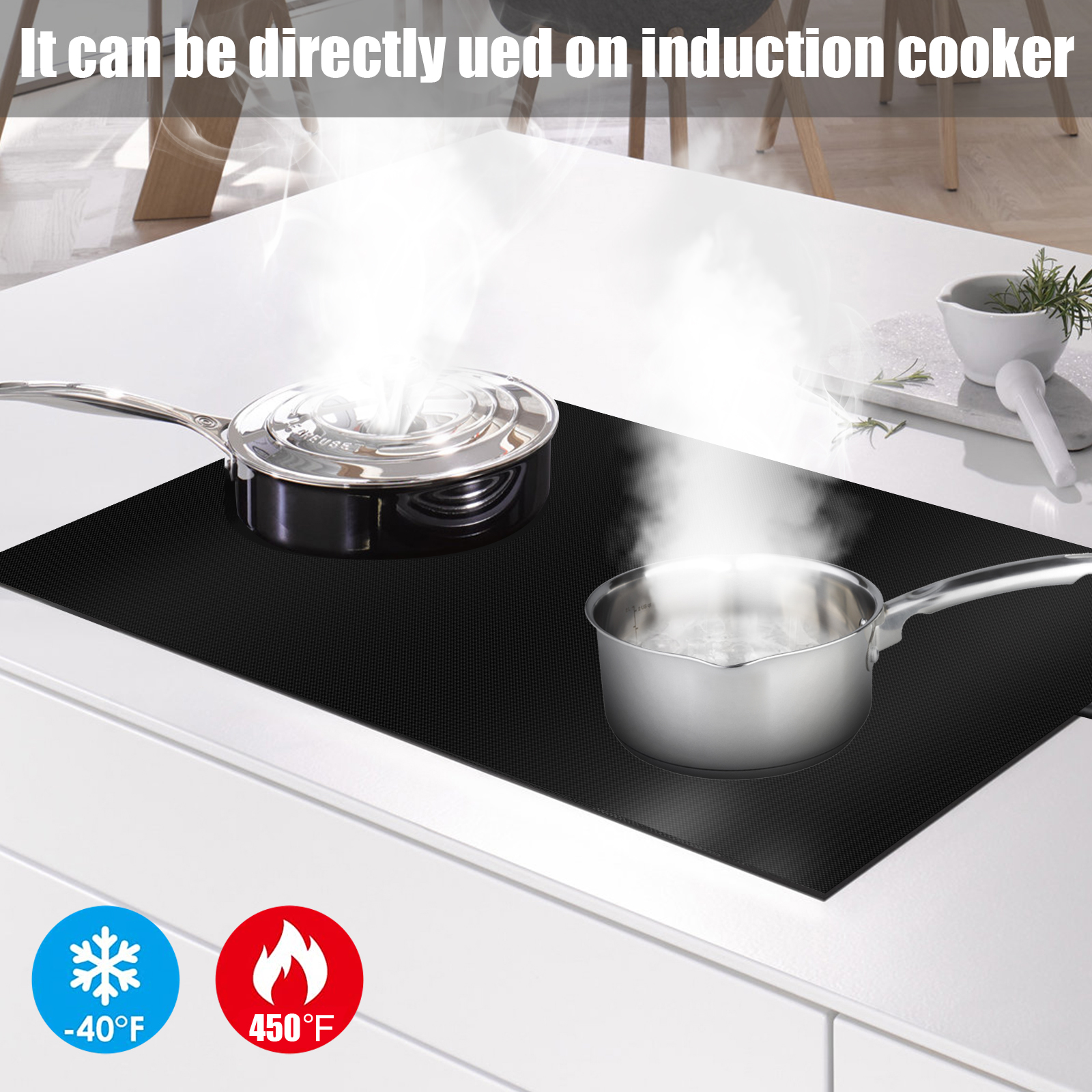 Induction Cooker Cover Silicon - Kitchen Appliances Electric Stove reseña y precio