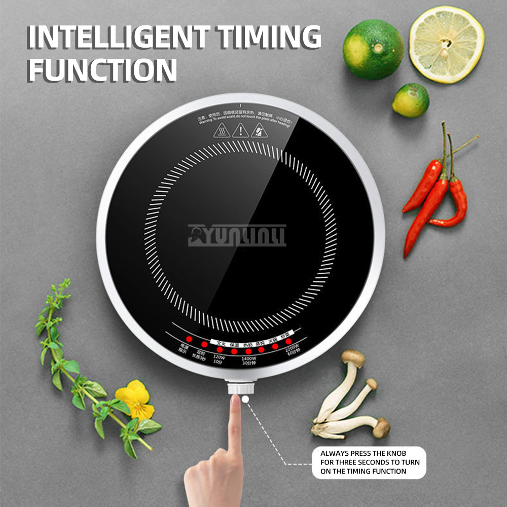 Round Smart Induction Cooker H - Kitchen Appliances Electric Stove reseña y precio