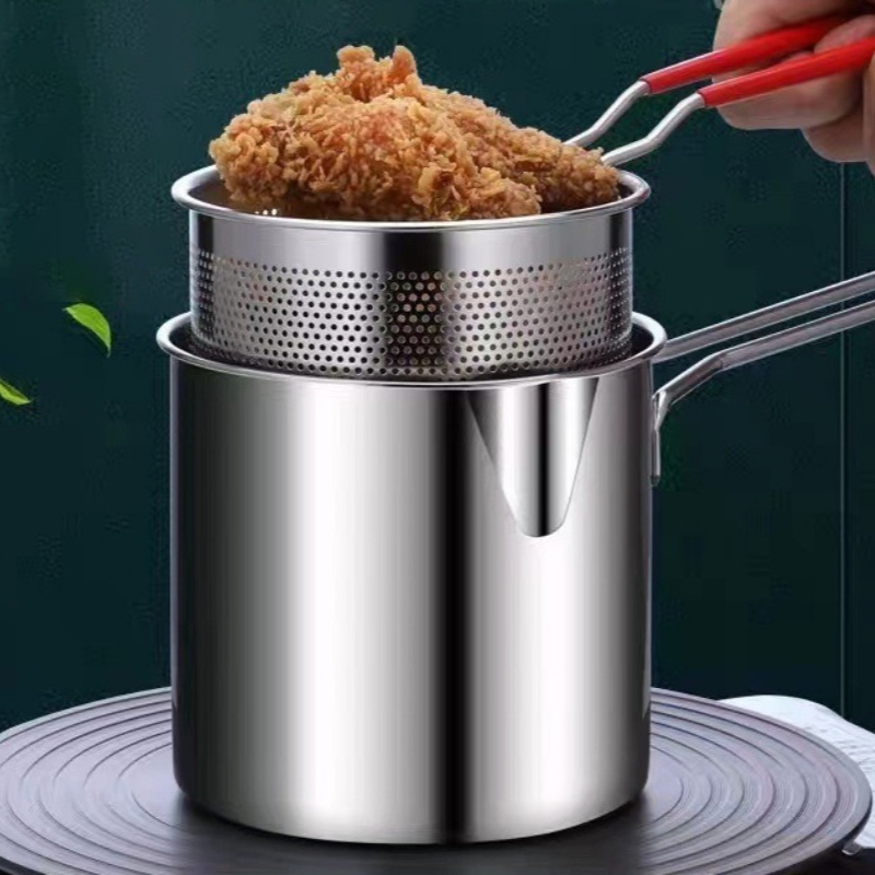 304 Stainless Steel Deep Fryer - Kitchen Appliances Cooking reseña y precio