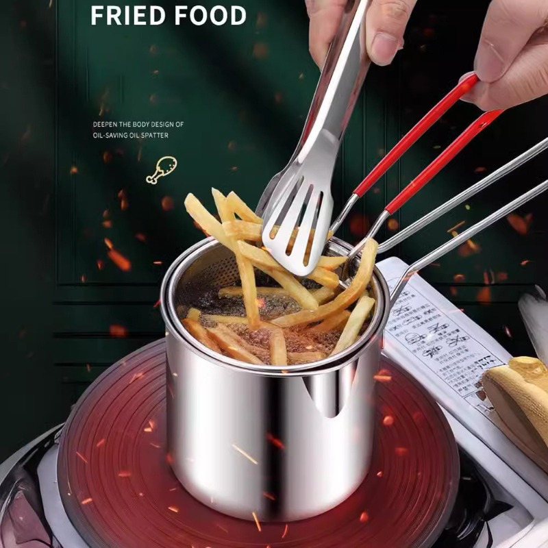 304 Stainless Steel Deep Fryer - Kitchen Appliances Cooking reseña y precio