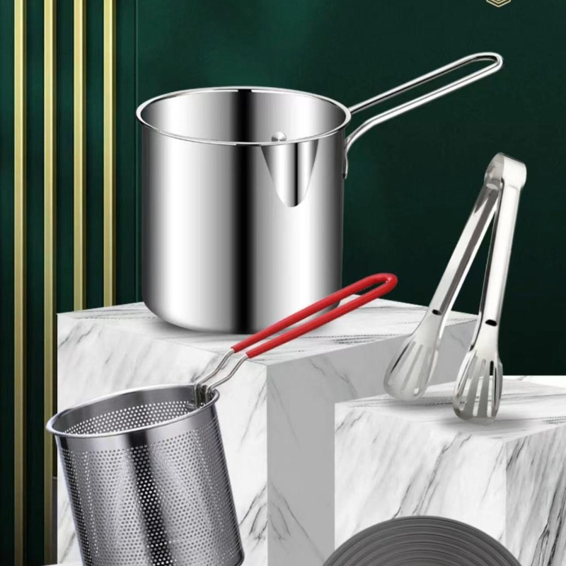 304 Stainless Steel Deep Fryer - Kitchen Appliances Cooking reseña y precio