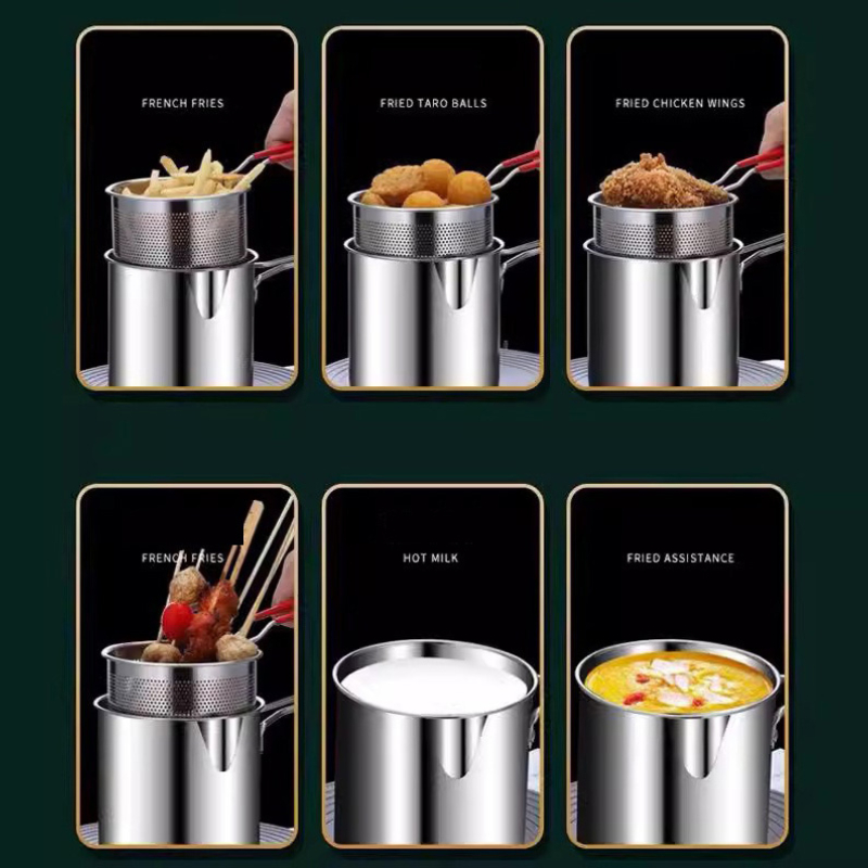 304 Stainless Steel Deep Fryer - Kitchen Appliances Cooking reseña y precio