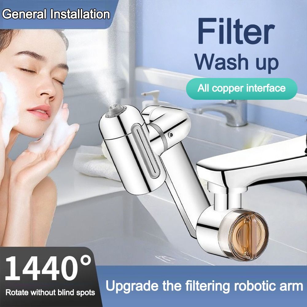 1440° Rotate Kitchen Faucet 4  - Kitchen Appliances Offers reseña y precio