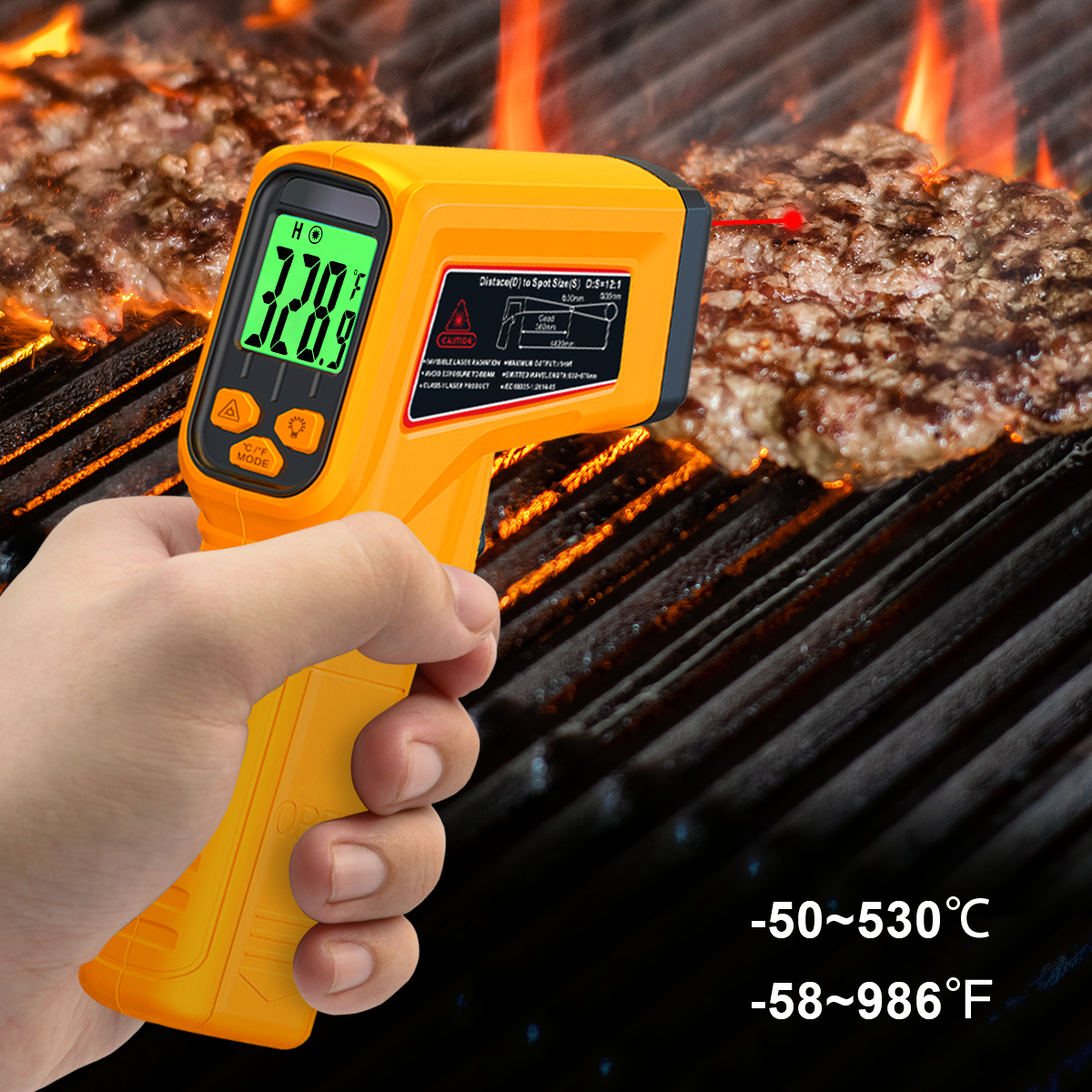 Infrared Thermometer Non-Conta - Kitchen Appliances Cooking reseña y precio