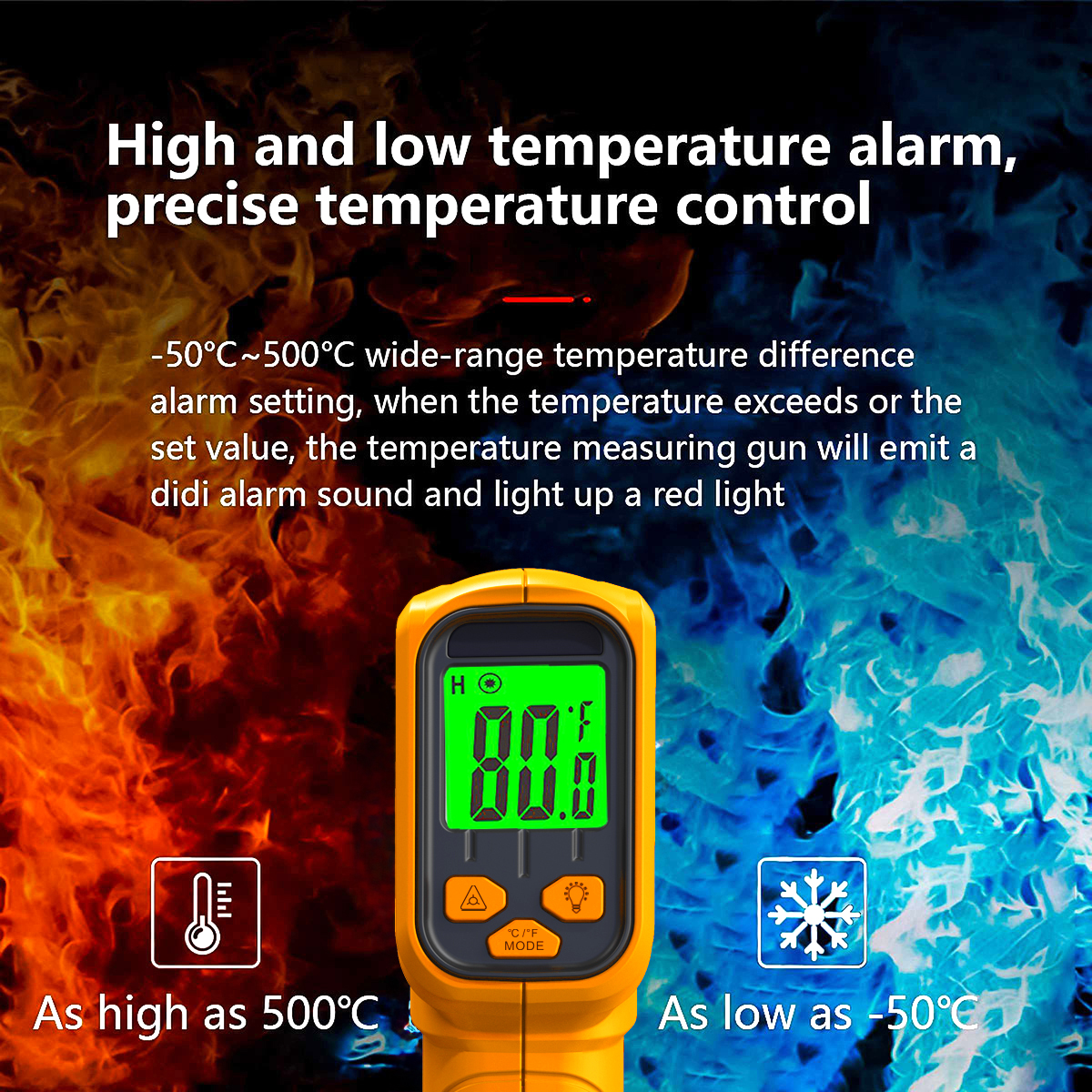 Infrared Thermometer Non-Conta - Kitchen Appliances Cooking reseña y precio