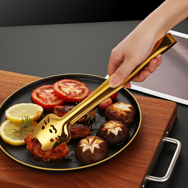 Stainless Steel Food Tongs Foo - Kitchen Appliances Cooking reseña y precio