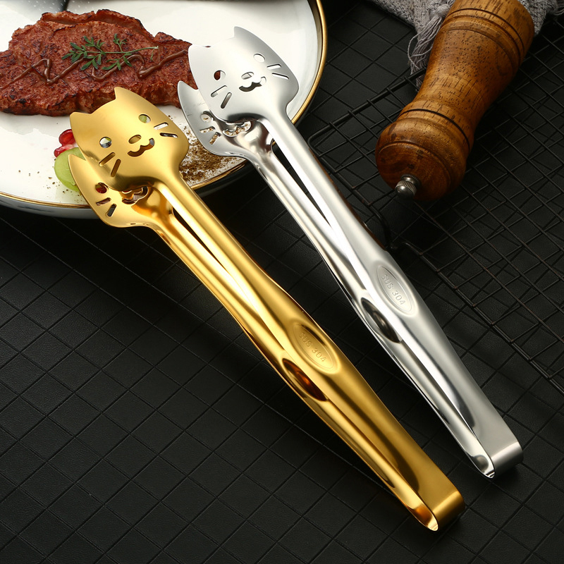 Stainless Steel Food Tongs Foo - Kitchen Appliances Cooking reseña y precio