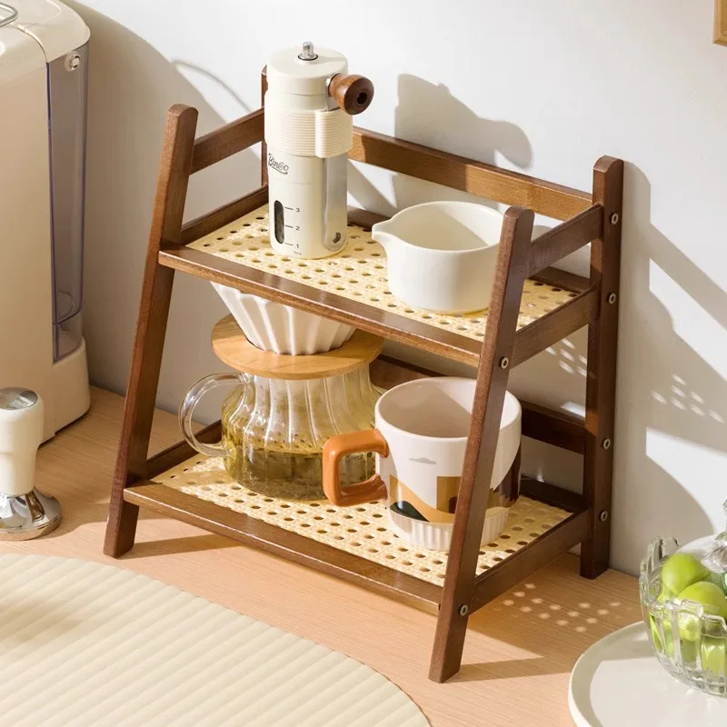 2-Tier Bamboo Countertop Organ - Kitchen Appliances Table reseña y precio
