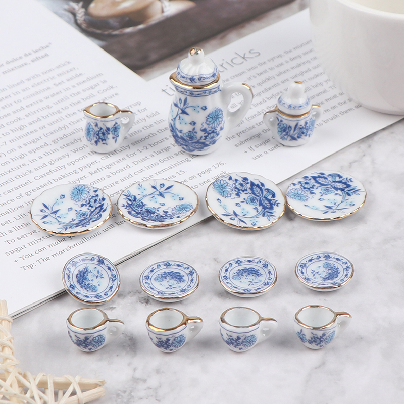 15Pcs 1:12 Miniature Porcelain - Kitchen Appliances Kids reseña y precio