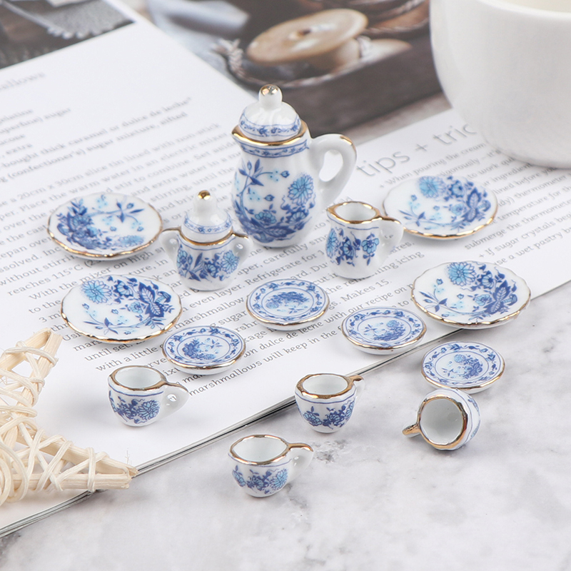 15Pcs 1:12 Miniature Porcelain - Kitchen Appliances Kids reseña y precio