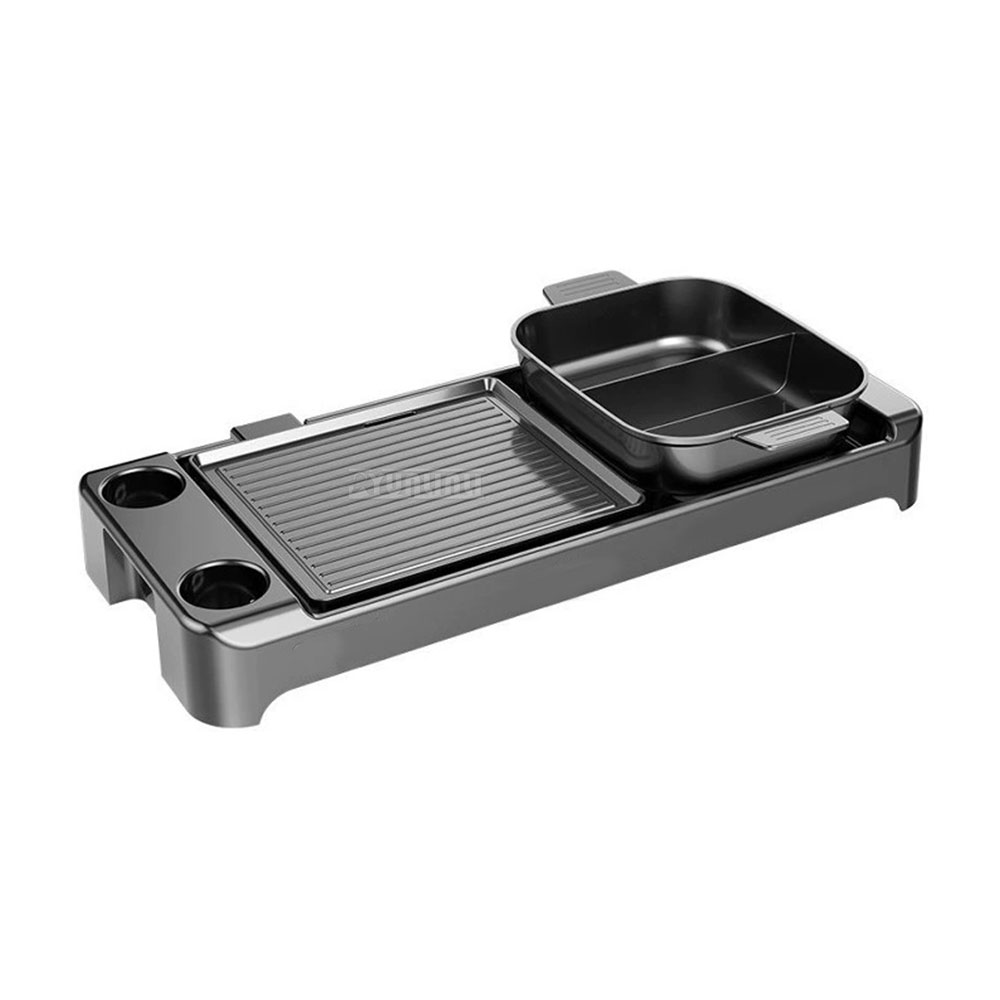 Electric Barbecue Hotpot Stove - Kitchen Appliances Cooking reseña y precio