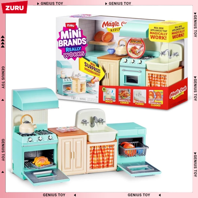 Zuru Mini Brands Magic Cook Ki - Kitchen Appliances Cooking reseña y precio
