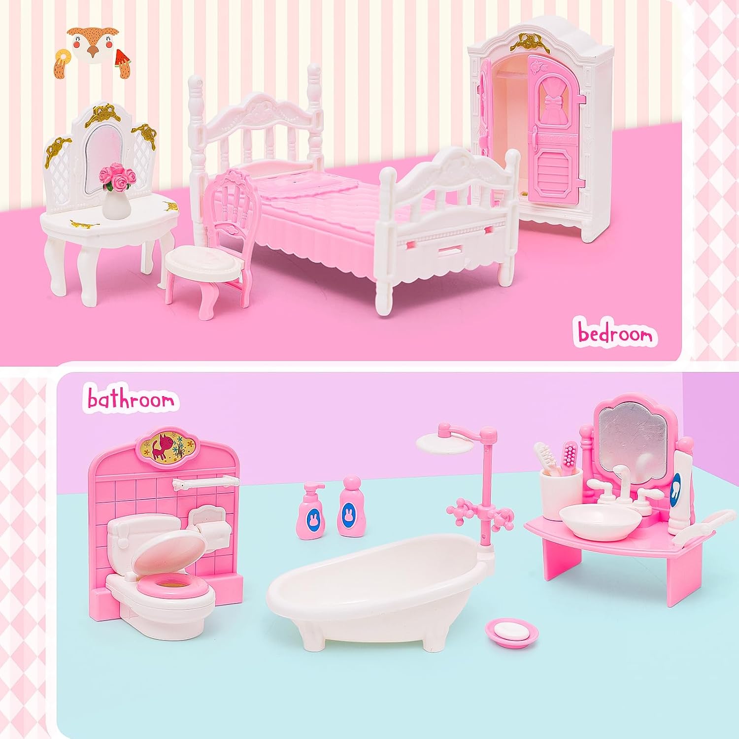 1:12 Dollhouse Ice Cream Truck - Kitchen Appliances Kids reseña y precio