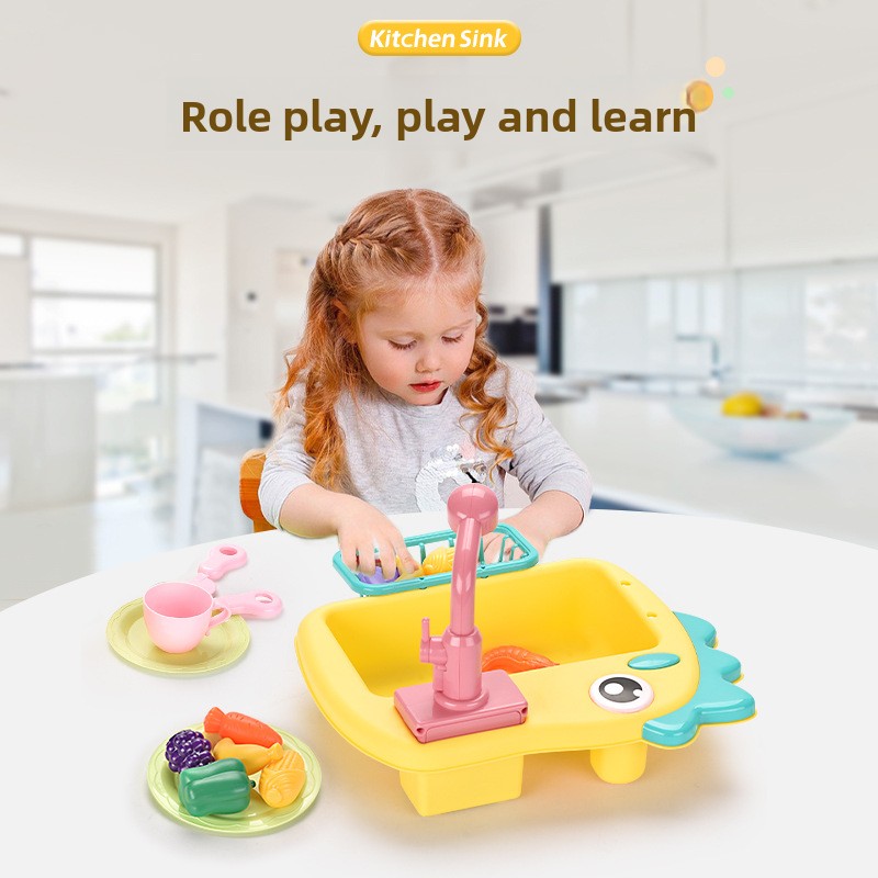 Kitchen Sink Toys Kitchen Toys - Kitchen Appliances Kids reseña y precio