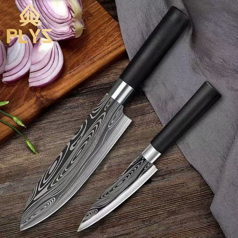 Damascus pattern Kitchen Knife - Kitchen Appliances Cooking reseña y precio