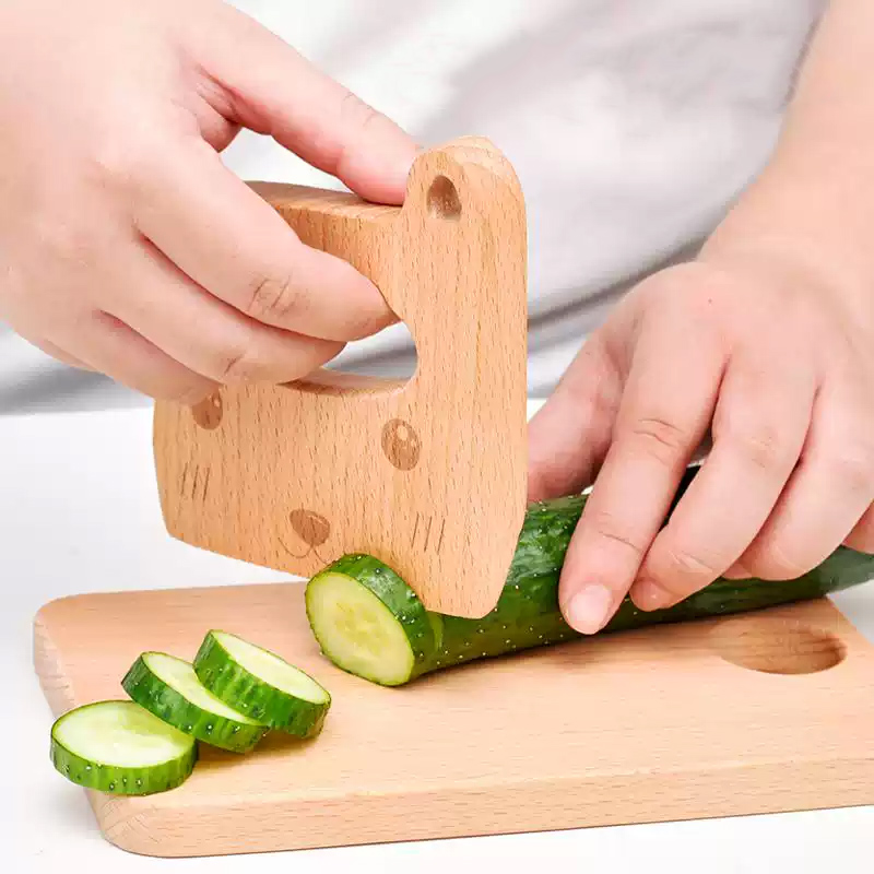 Wooden Kids Knife for Cooking  - Kitchen Appliances Kids reseña y precio