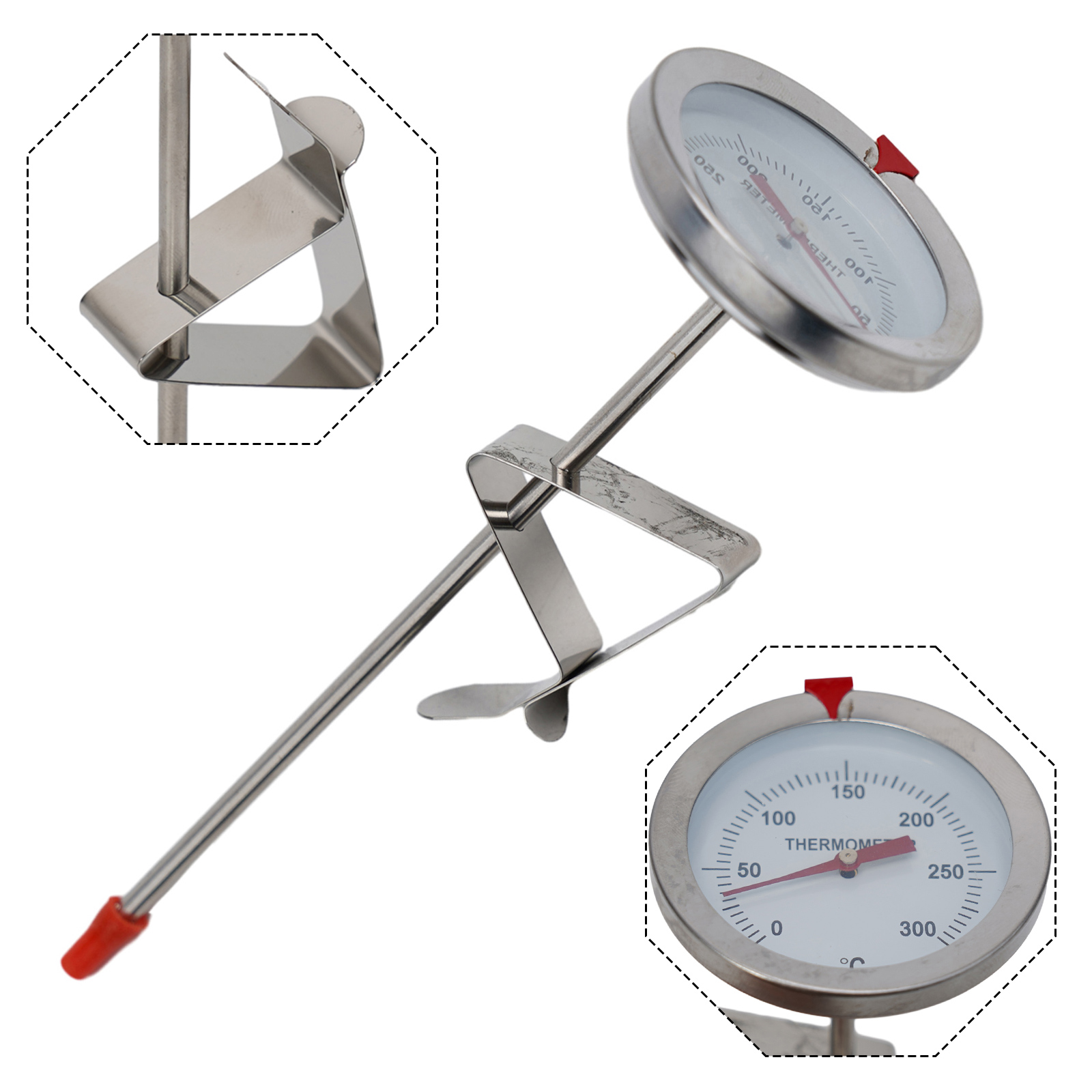 Stainless Steel Probe Thermome - Kitchen Appliances Cooking reseña y precio