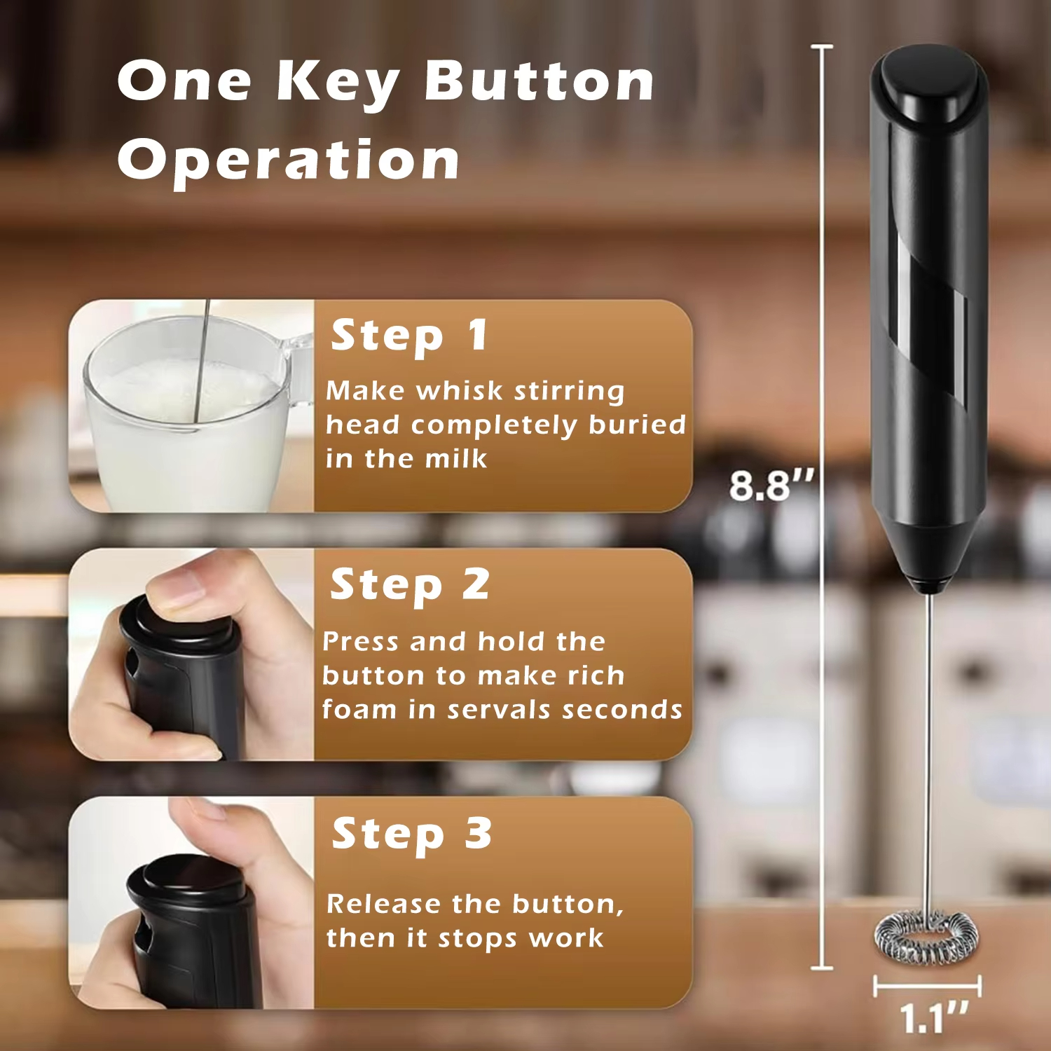 1 AA battery powered coffee mi - Kitchen Appliances For Sale reseña y precio