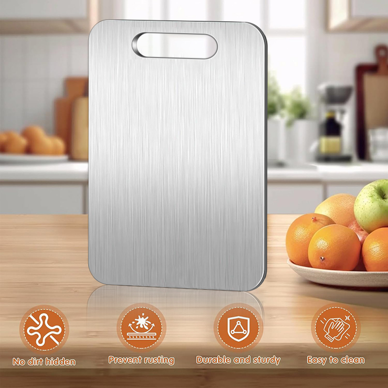 1pc Stainless Steel Cutting Bo - Kitchen Appliances Cooking reseña y precio