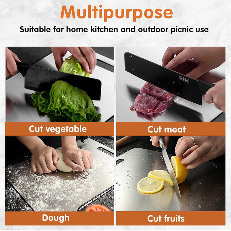 1pc Stainless Steel Cutting Bo - Kitchen Appliances Cooking reseña y precio