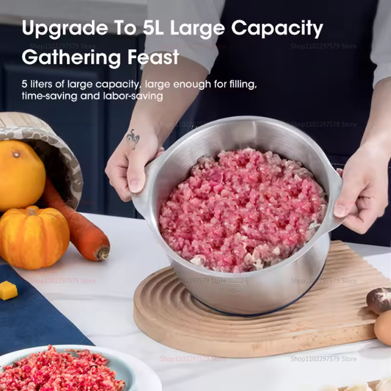 Electric Meat Grinder 5L Food  - Meat Grinder Attachment reseña y precio