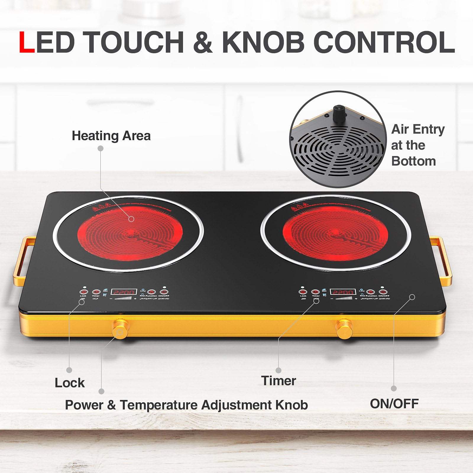 Lovfe Wholesale Best Kitchen A - Kitchen Appliances Electric Stove reseña y precio