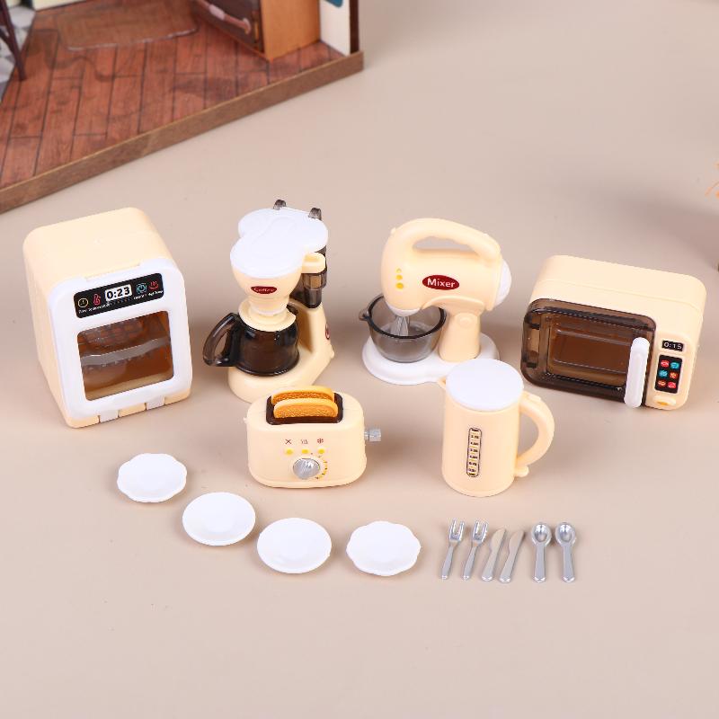 1 Set 1 12 Miniature Coffee Ma - Kitchen Appliances Kids reseña y precio