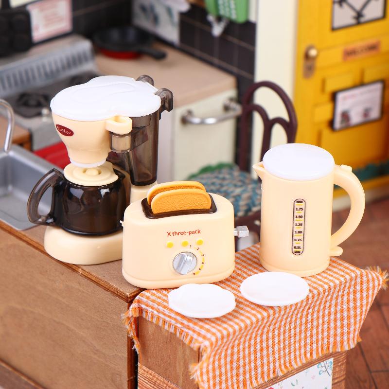 1 Set 1 12 Miniature Coffee Ma - Kitchen Appliances Kids reseña y precio