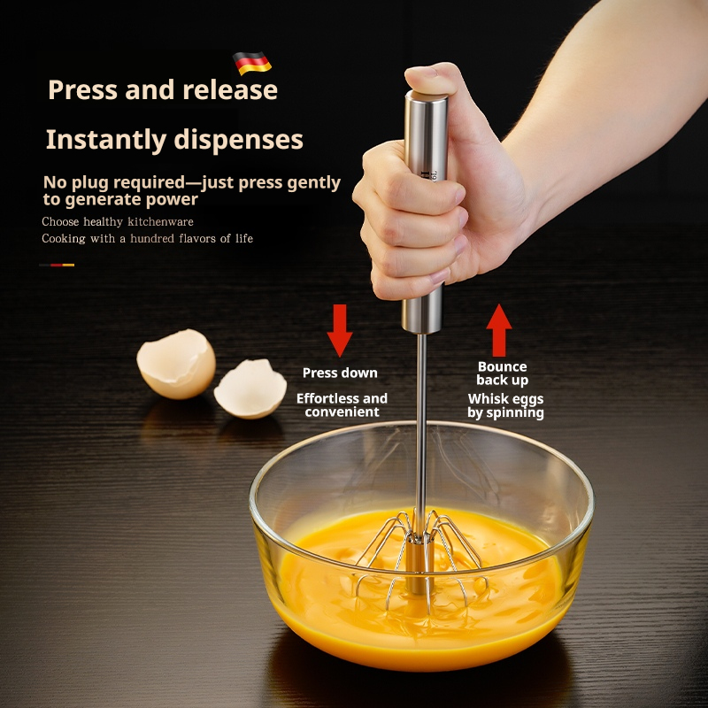 Stainless Steel Egg Beater Dur - Kitchen Appliances Germany reseña y precio