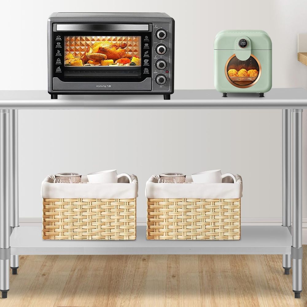 Commercial Grade Stainless Ste - Kitchen Appliances Table reseña y precio