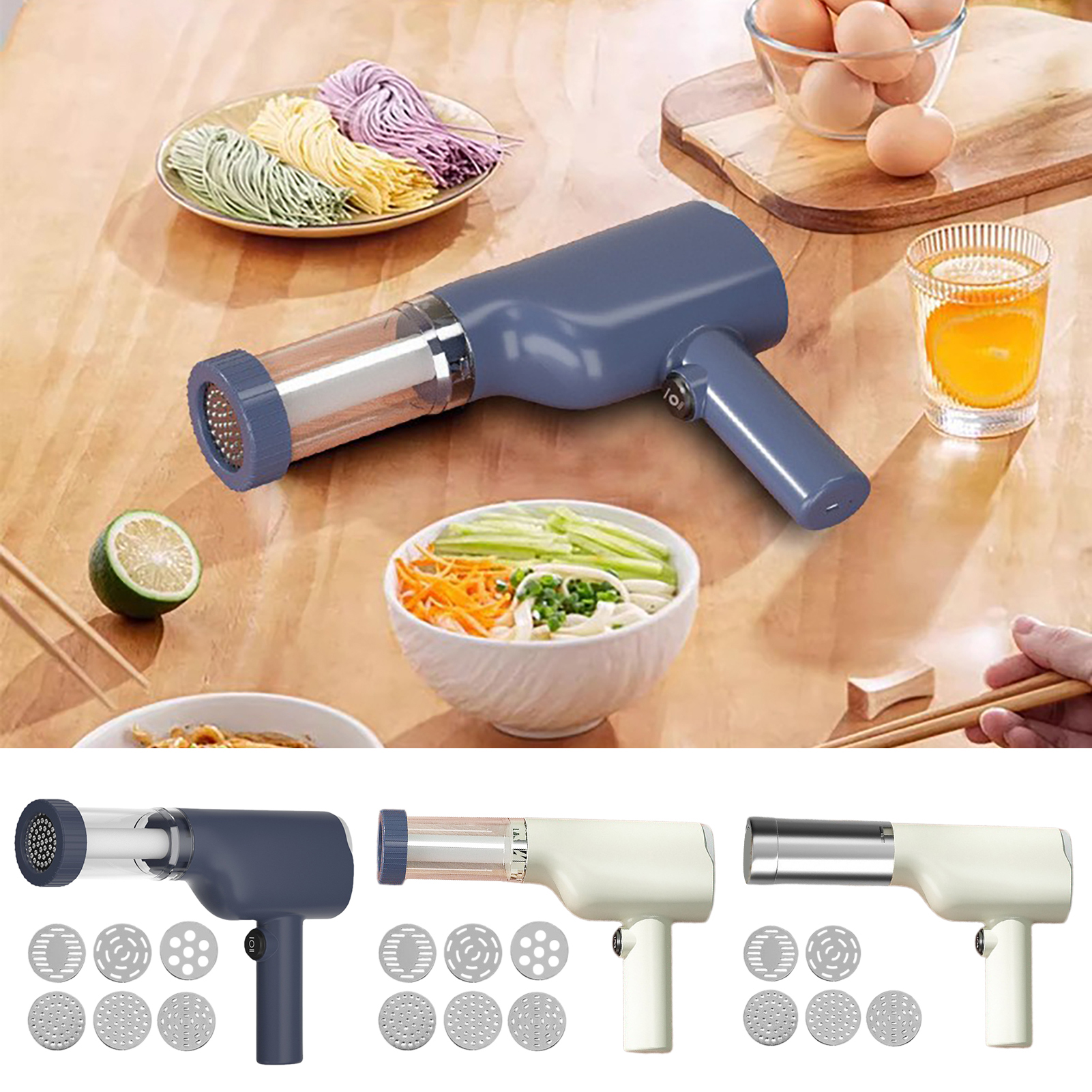 Handheld Electric Noodle Machi - Pasta Machine Electric reseña y precio