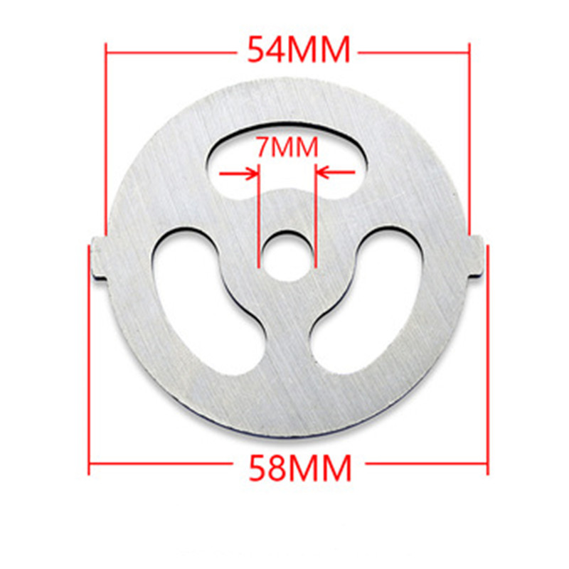 3-hole enema meat grinder knif - Meat Grinder Attachment reseña y precio