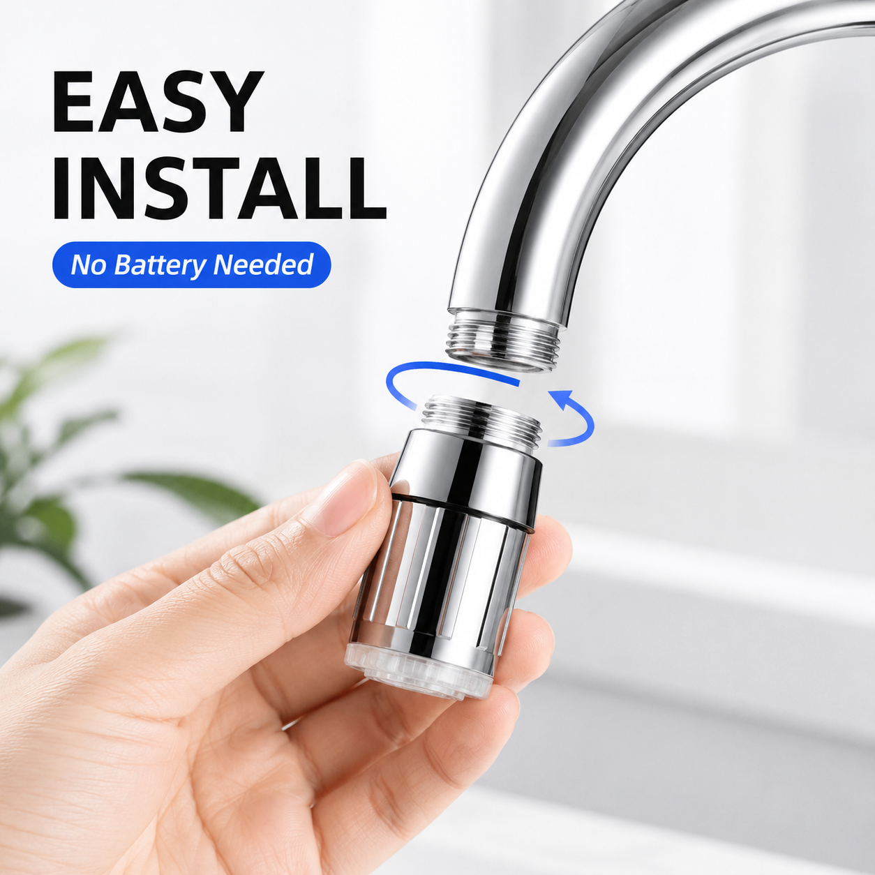 LED Temperature Control Faucet - Kitchen Appliances Offers reseña y precio